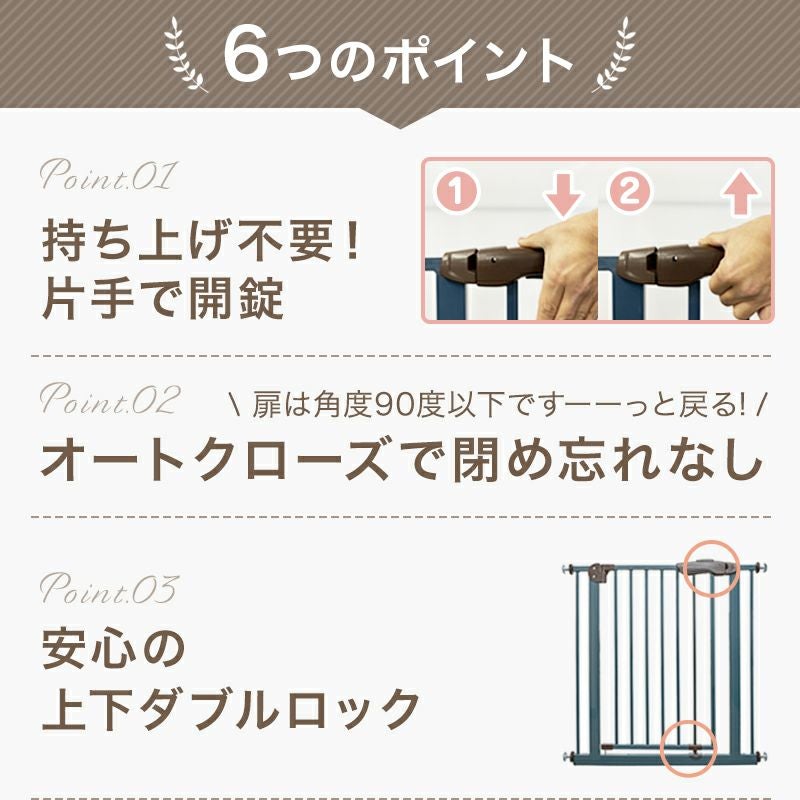 ベット　でぃちゃん２専用 スチールゲートⅡ ネイビー | KISSBABY