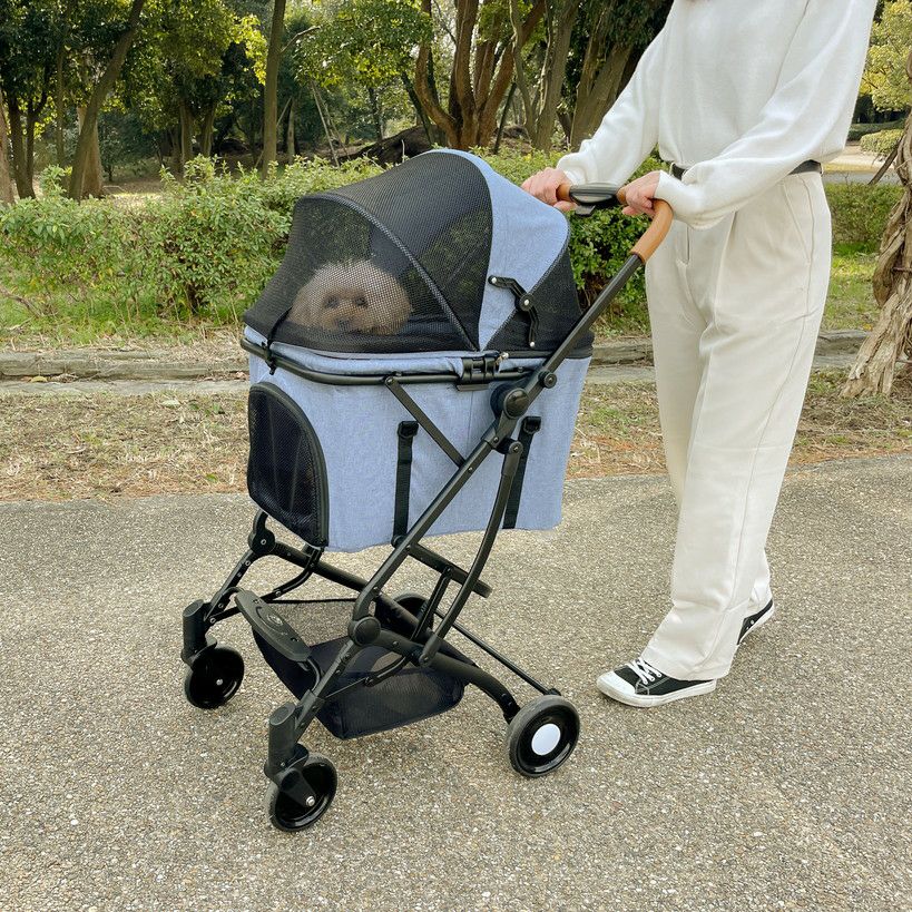 2WAY ペットカート デニム | KISSBABY