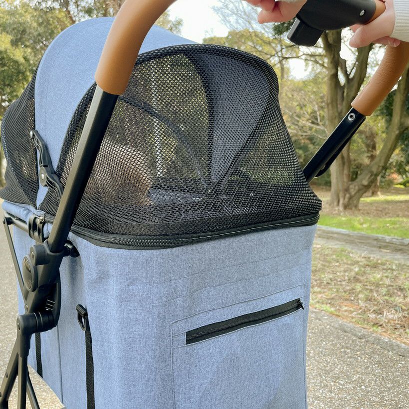 2WAY ペットカート デニム | KISSBABY