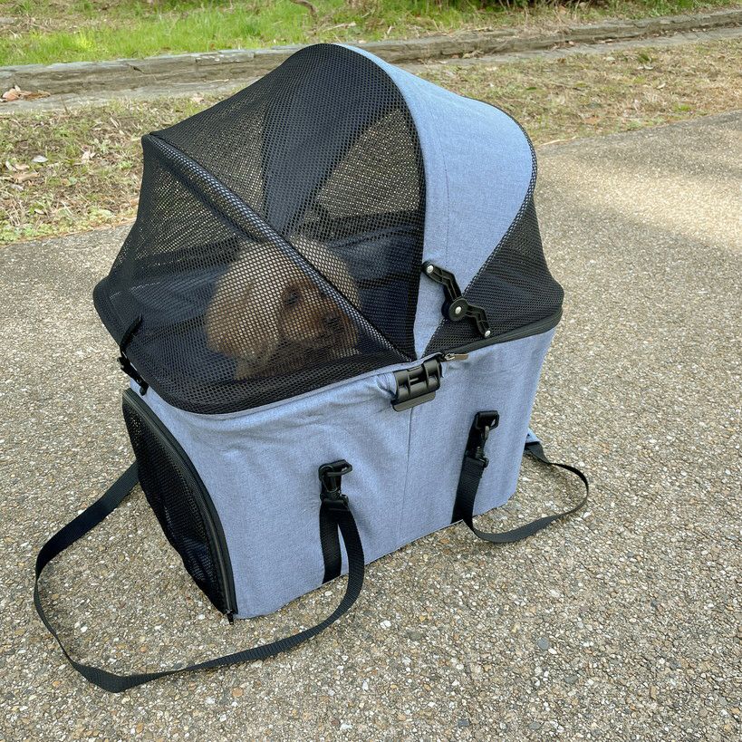 2WAY ペットカート デニム | KISSBABY