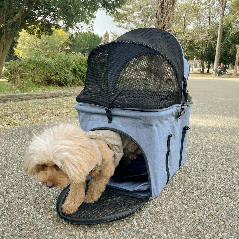 2WAY ペットカート デニム | KISSBABY