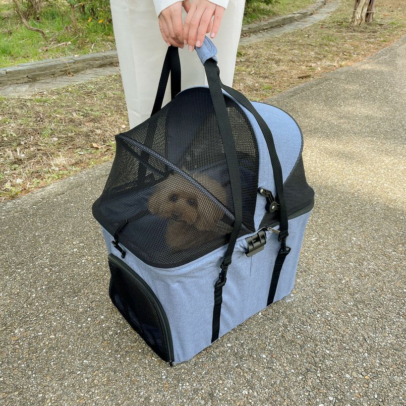 2WAY ペットカート デニム | KISSBABY