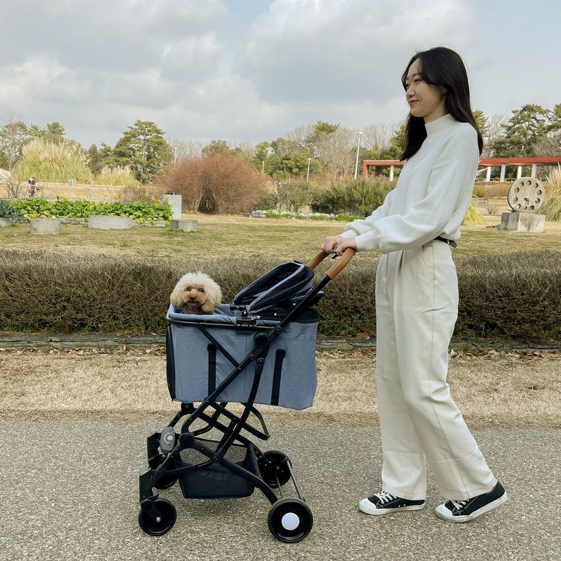 2WAY ペットカート デニム | KISSBABY