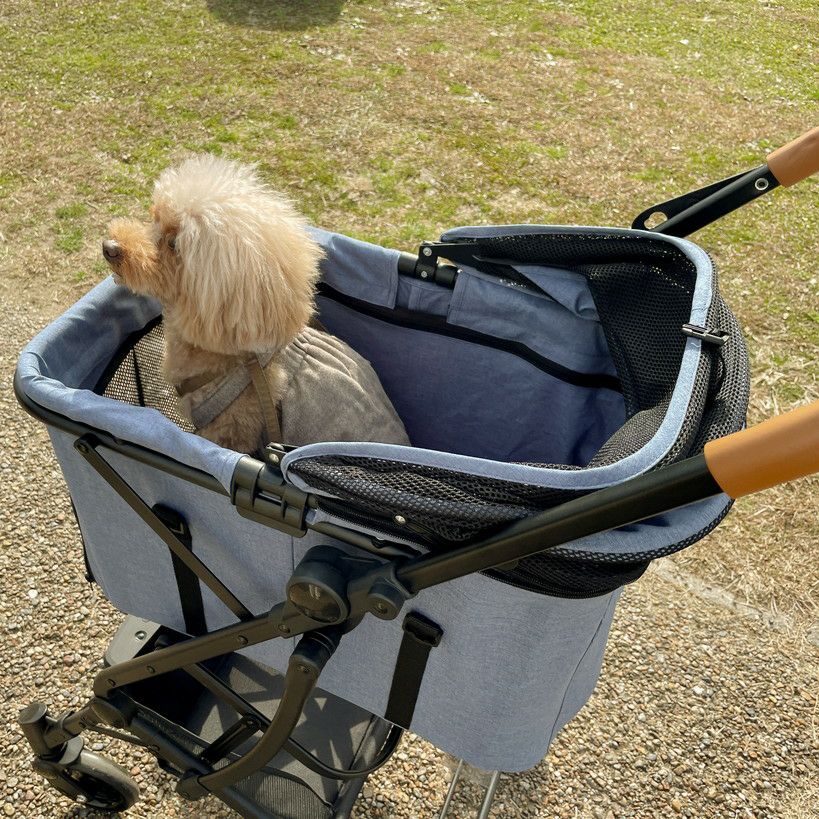 2WAY ペットカート デニム | KISSBABY