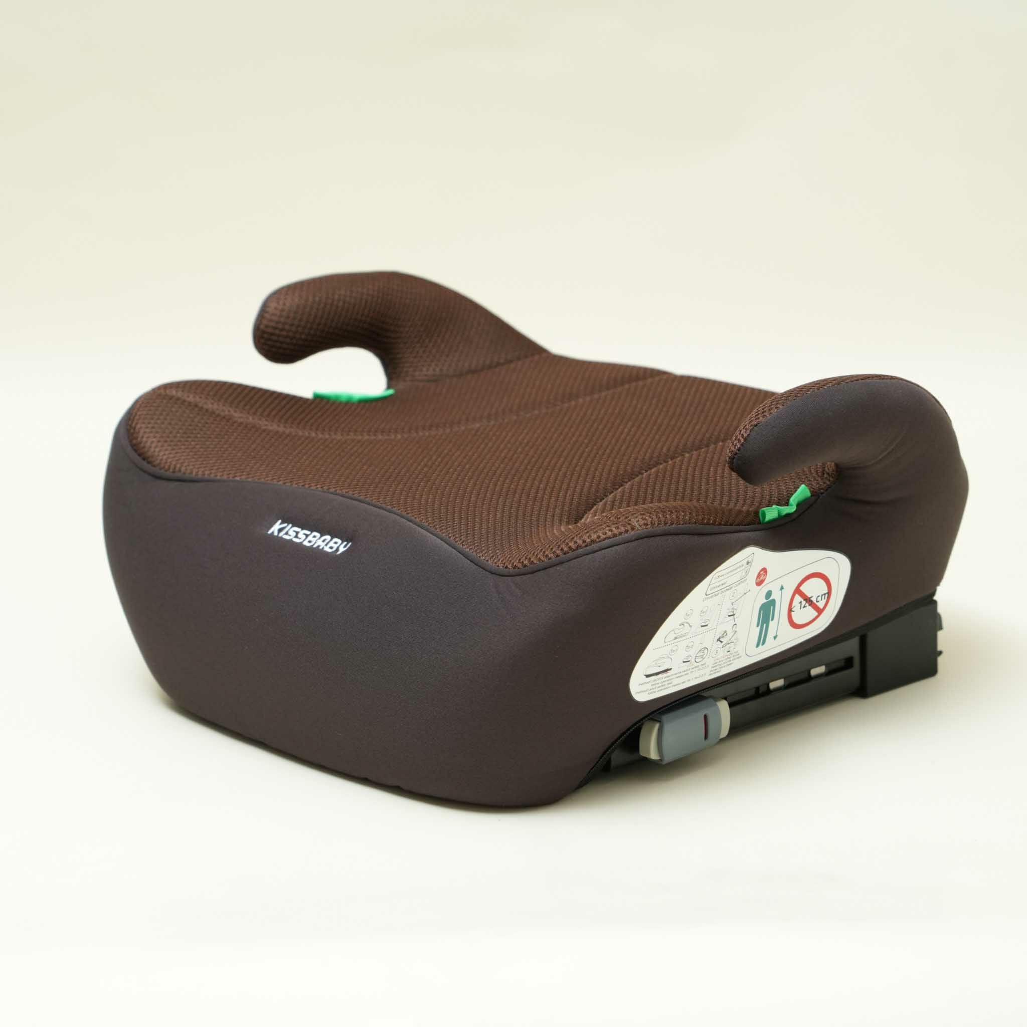 ブースターシートISOFIXブラウン | KISSBABY