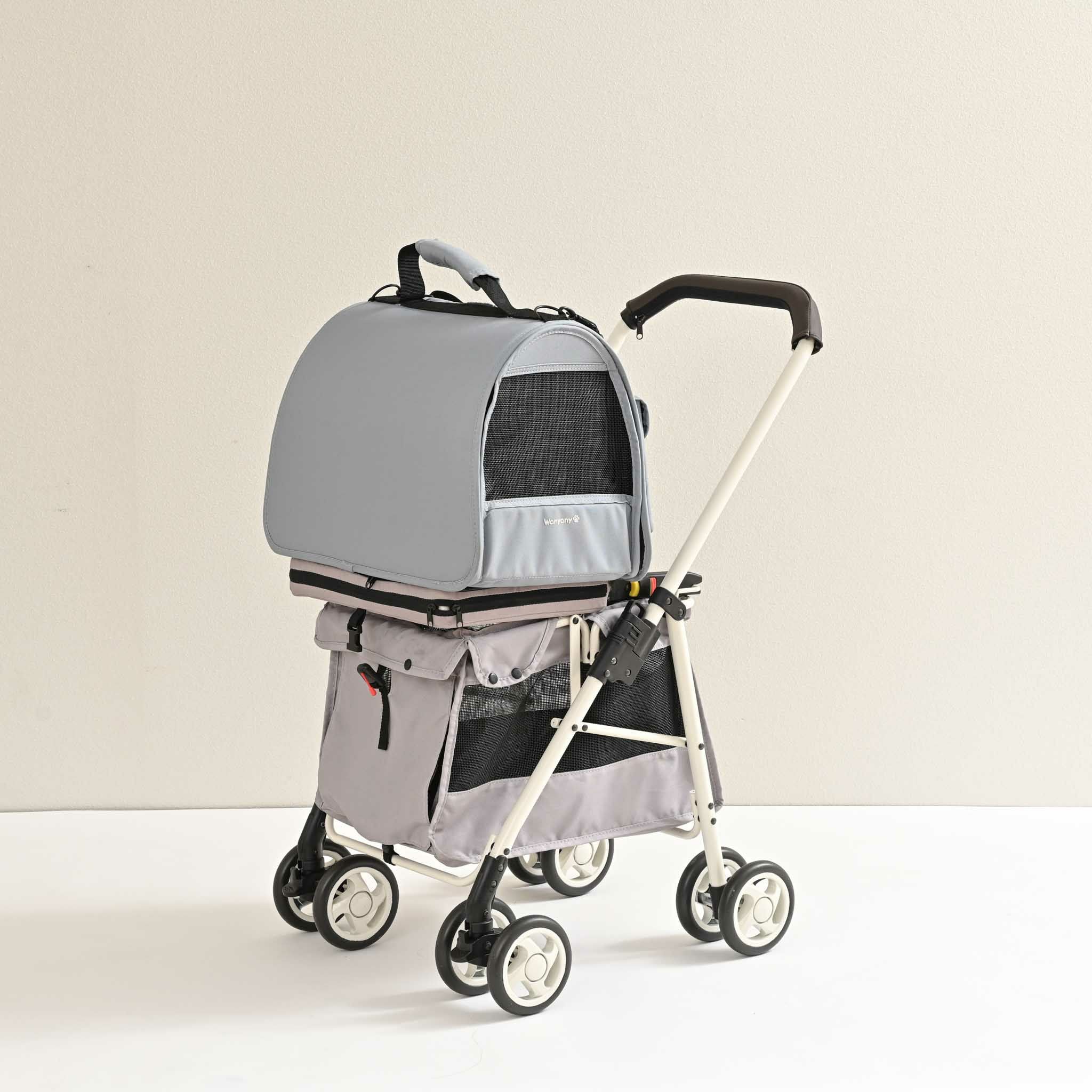 ISOFIXペットキャリーカート ミント | KISSBABY