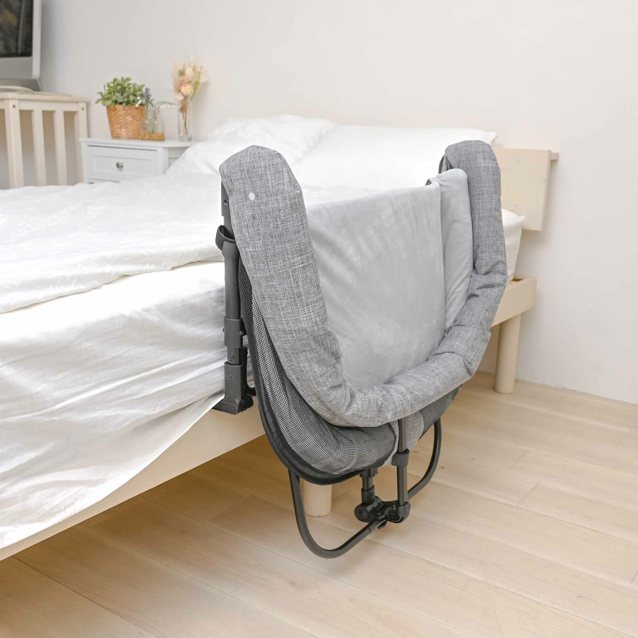 添い寝ベッド GUUU SLEEP Lグレー | KISSBABY