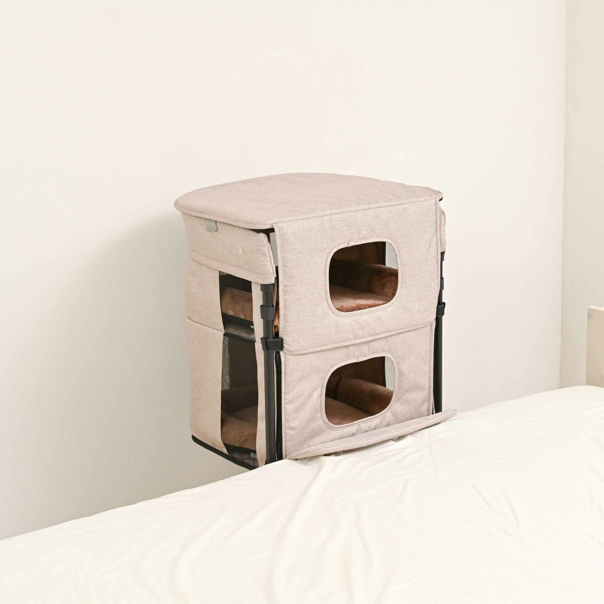 添い寝ベッド GUUU SLEEP タワーグレー | KISSBABY