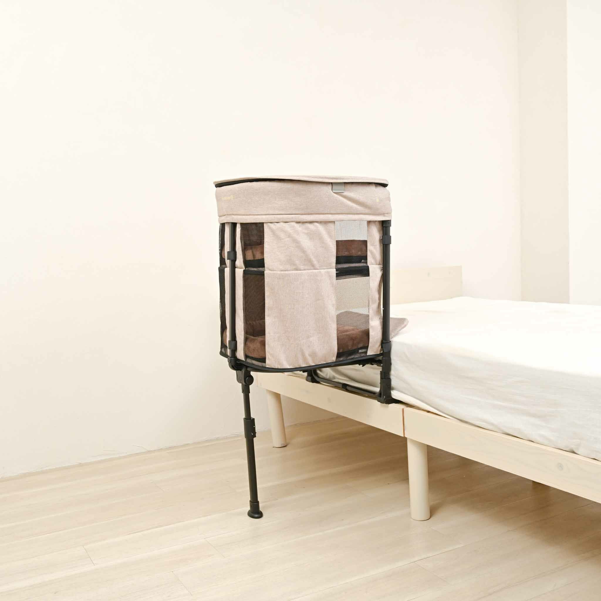 添い寝ベッド GUUU SLEEP タワーグレー | KISSBABY